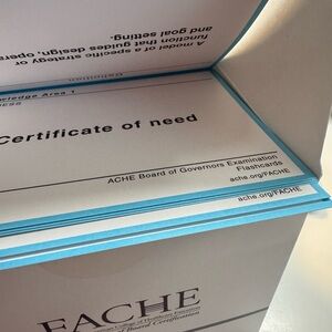 FACHE Flashcards — American College of Healthcare Executives
